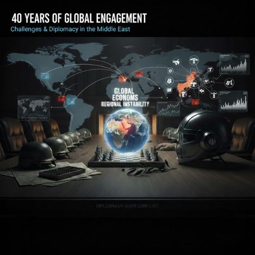 ప్రపంచ మ్యాప్ మరియు చదరంగం బోర్డుతో అంతర్జాతీయ భౌగోళిక రాజకీయాల విశ్లేషణ.